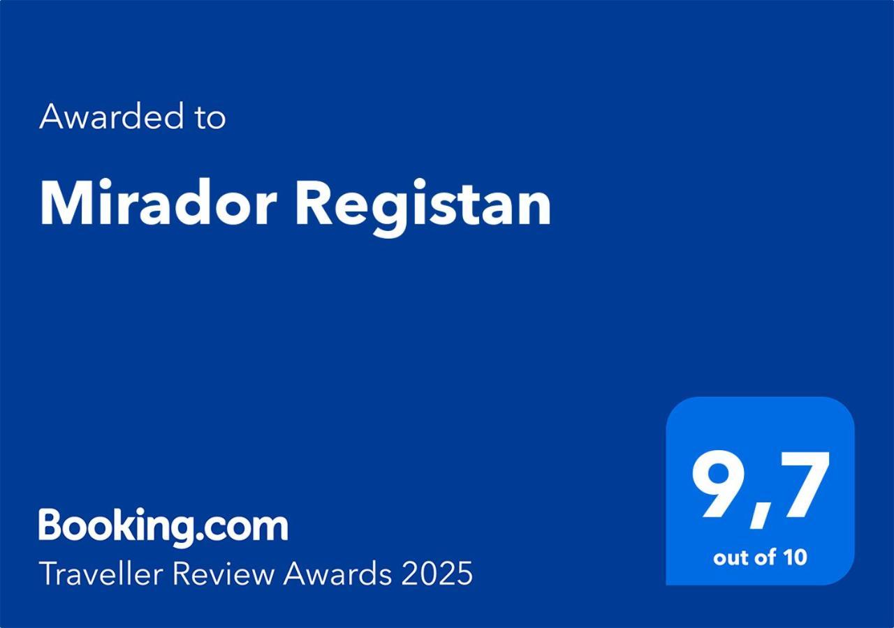 Mirador Registan Leilighet Samarkand Eksteriør bilde
